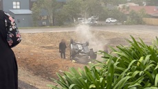 One person seriously injured following single-vehicle crash in Epsom, central Auckland