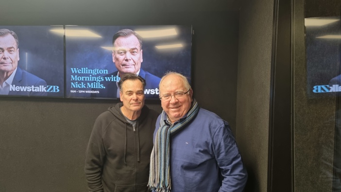 Nick Mills and Keith Quinn in studio on 29th July