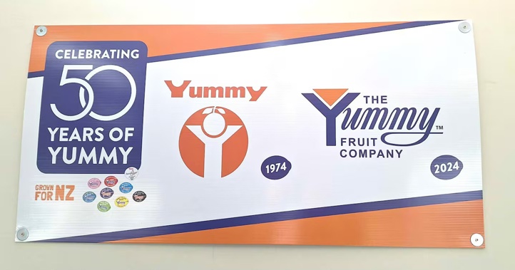 The Yummy Fruit Company was founded in 1974 by John Paynter. Photo / Michaela Gower