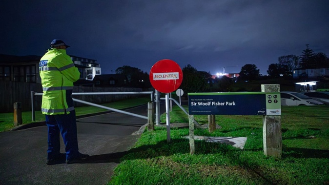 Police are investigating an unexplained death at Sir Woolf Fisher Park in Mt Wellington overnight. Photo / Hayden Woodward