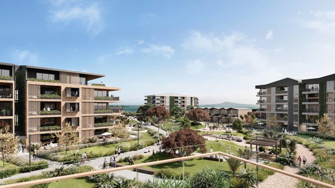 Plans for the ex-golf course, released today. Photo / Supplied