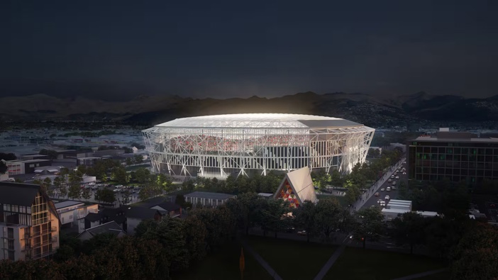 Te Kaha, Christchurch's multi-use arena stadium. Photo / Christchurch City Council