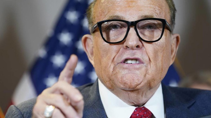 Rudy Giuliani has been accused of sexual coercion. Photo / AP
