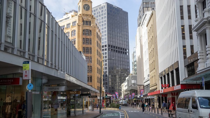 The Golden Mile is the stretch of road from the Embassy Theatre, along Courtenay Place, Manners and Willis Sts, and the length of Lambton Quay. Photo / Mark Mitchell