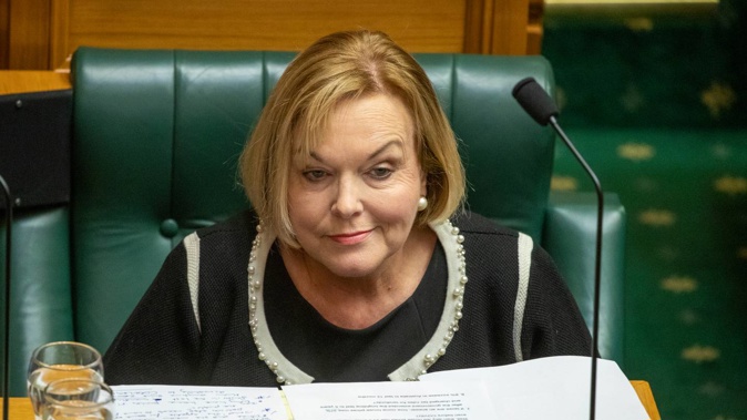 Judith Collins has apologised to the principal and says she will provide a clarification in the next newsletter. Photo / Mark Mitchell