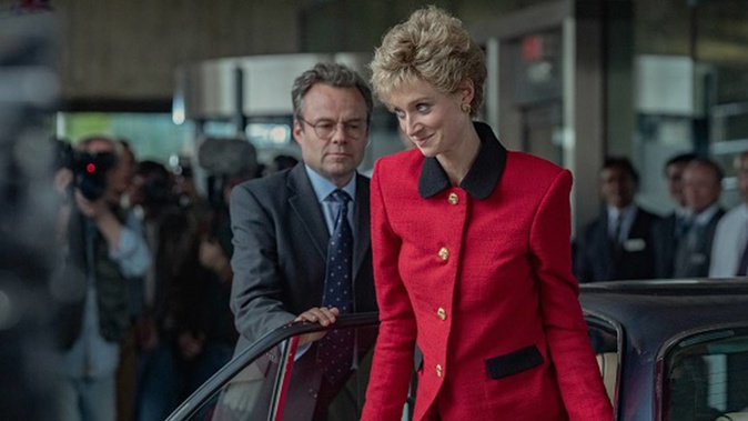 The makers of The Crown have been slammed over the decision to portray Diana's car crash. Photo / Netflix
