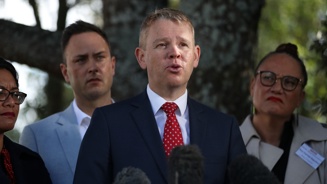 Chris Hipkins unveils Labour's 'vision' and plan to get back in power