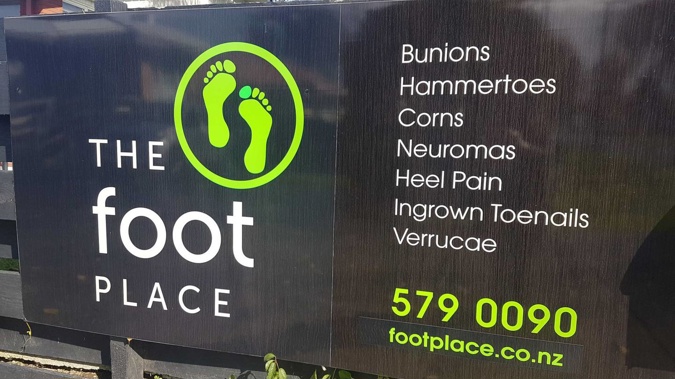 Stefan Edwards' clinic, The Foot Place, in Tauranga, is currently closed. Photo / Sandra Conchie