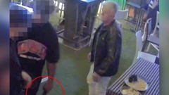 Auckland hospitality identity and former mayoral contender Leo Molloy has confronted a man who was allegedly wielding a gun after a fracas at his Viaduct bar Headquarters.