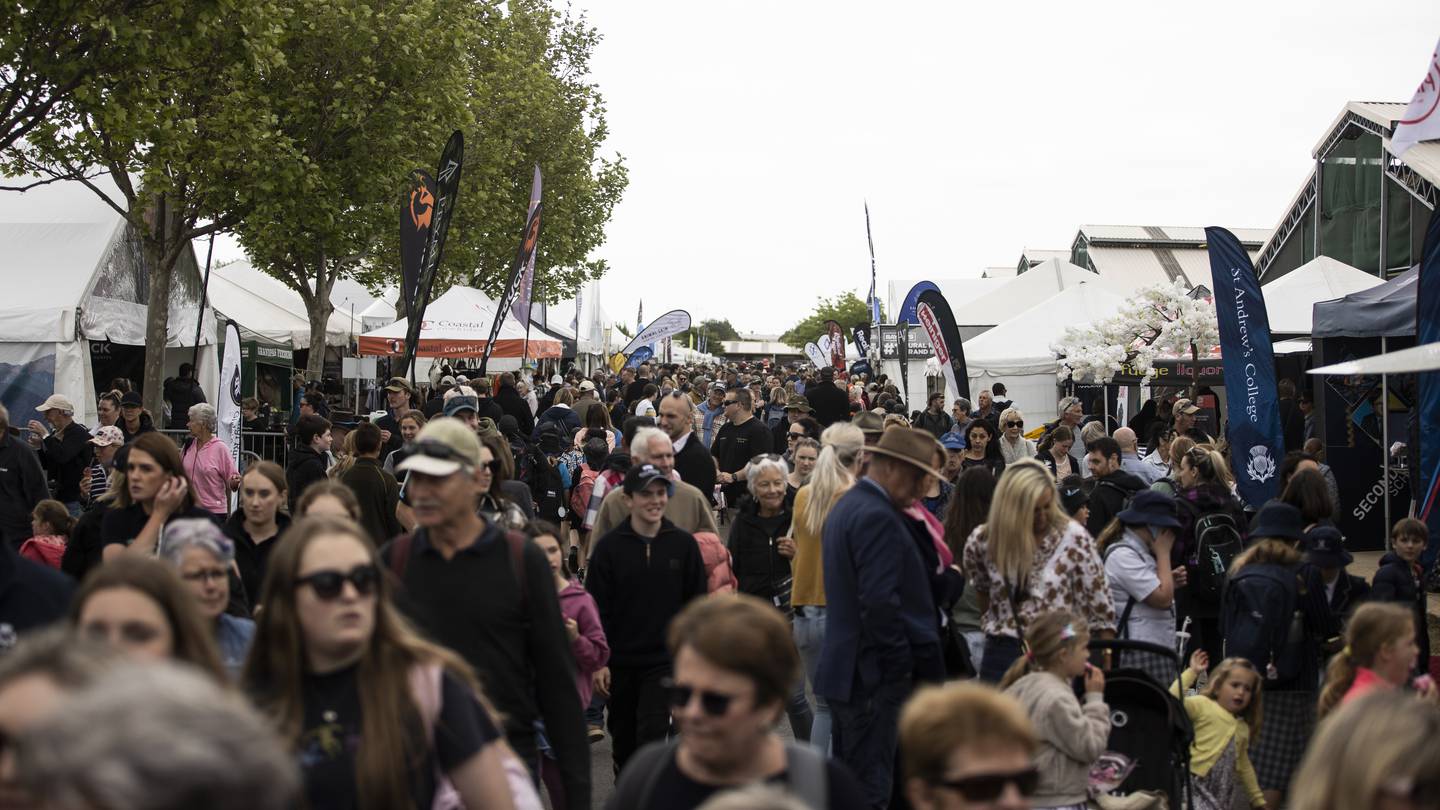 Organisers say total numbers attending the three-day event exceeded expectations, with the final figure more than 115,000. Photo / George Heard