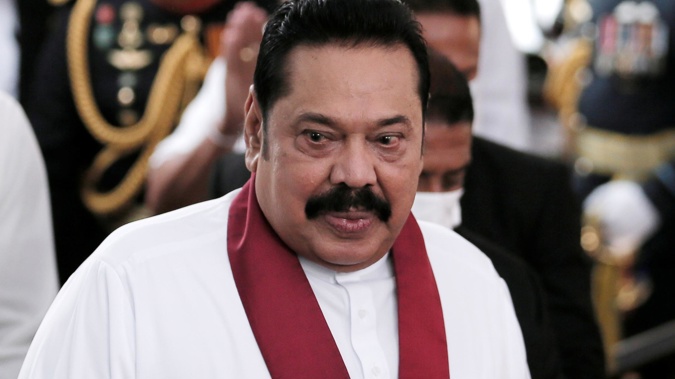 Sri Lanka's Prime Minister, Mahinda Rajapaksa has resigned. (Photo / CNN)