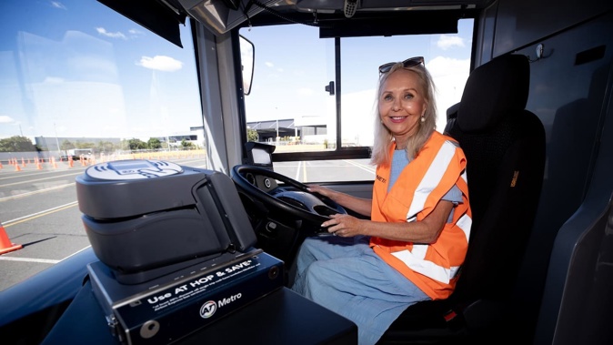 Auckland Deputy Mayor Desley Simpson was in the driving seat at a council meeting yesterday when a new transport budget was adopted. Photo / Dean Purcell