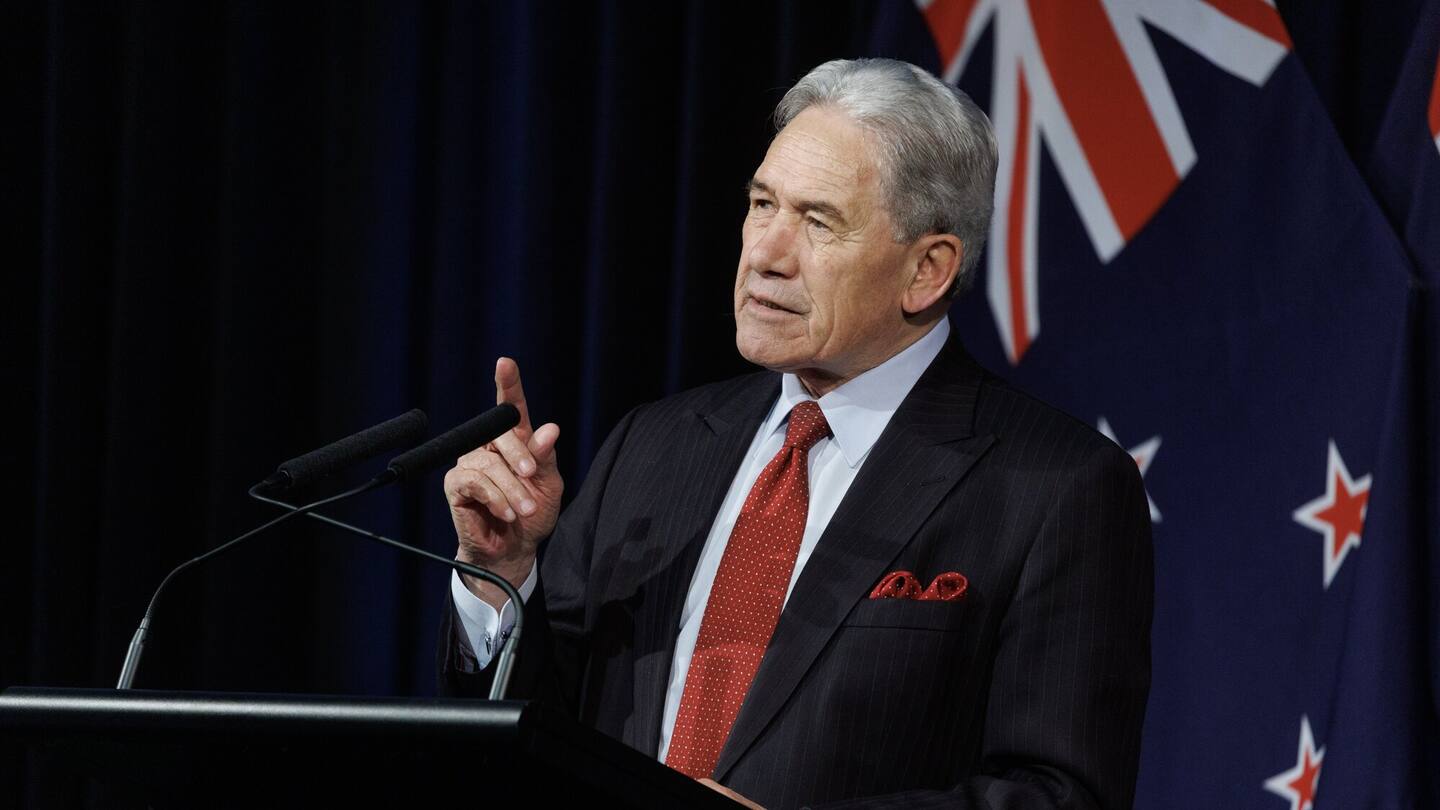 'Stay in her NZ lane': Peters takes aim at Reserve Bank Governor for commenting on US figure