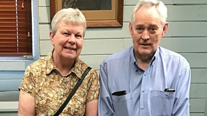 Heather Wilkinson and pastor Ian Wilkinson. Photo / Supplied