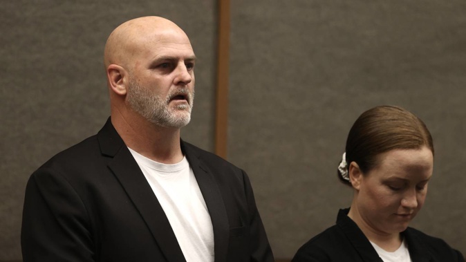 Kelvyn Alp and Hannah Spierer appeared at Christchurch District Court this morning. Photo / George Heard