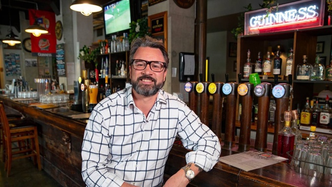 Matt McLaughlin is a vocal member of the Wellington hospitality industry. Photo / Mark Mitchell