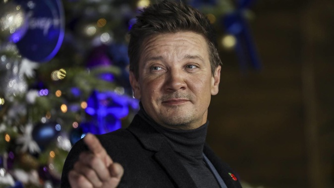 Marvel star Jeremy Renner may not return to acting after his snow plough accident. Photo / AP