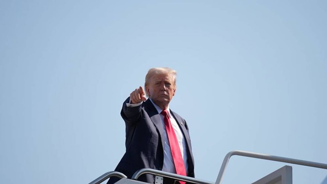 US President Donald Trump says recent poor job growth figures were rigged to make him look bad. Photo / Getty Images