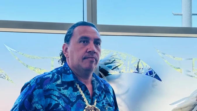 Former Cook Islands deputy prime minister Robert Tapaitau. Photo / RNZ Pacific / Lydia Lewis