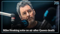 Mike Hosking sobs on air as news of Queen's death breaks