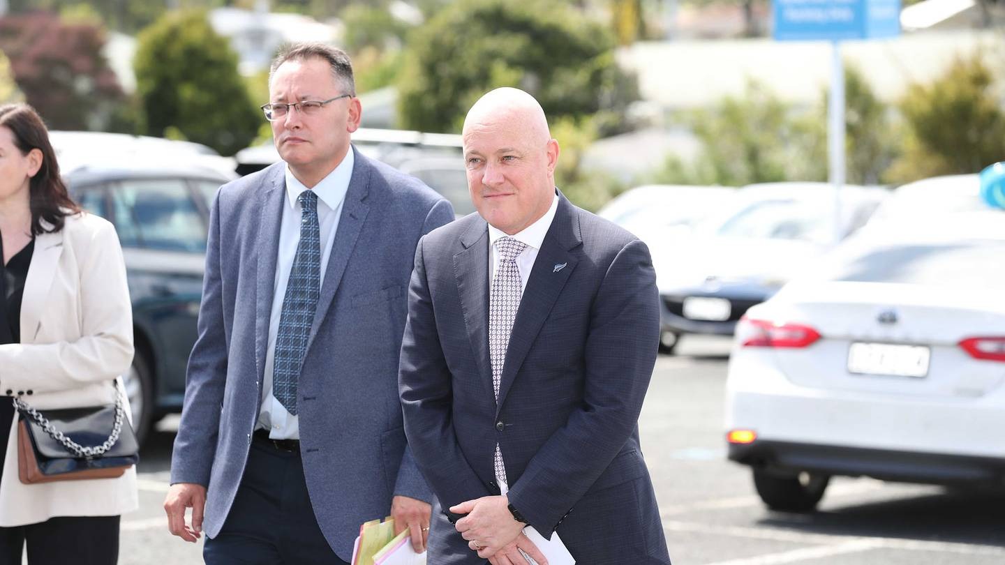 Prime Minister Christopher Luxon's favourability has crashed. Photo / Michael Cunningham