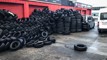 Nearly 200 tyres dumped in front of Auckland business 