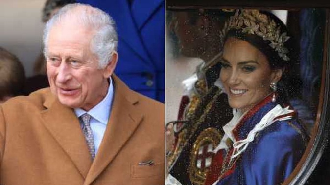 King Charles to have prostate treatment as Kate hospitalised for abdominal surgery. Photos / Stephen Pond via Getty Images / David Cliff via AP