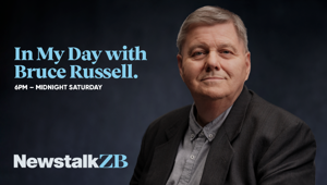 Bruce Russell hosts 'In My Day' every Saturday night from 6pm - midnight