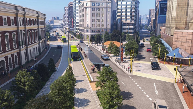 Let's Get Wellington Moving includes options for mass rapid transit. (Image / Supplied)