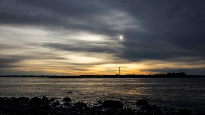 The NZAS smelter at Tiwai Point, in Southland. Photo / NZ Herald