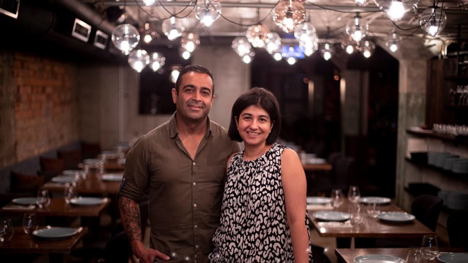 Chef Sid Sahrawat with his wife Chand worked relentlessly finding ways to operate at different alert levels. (Photo / Dean Purcell)