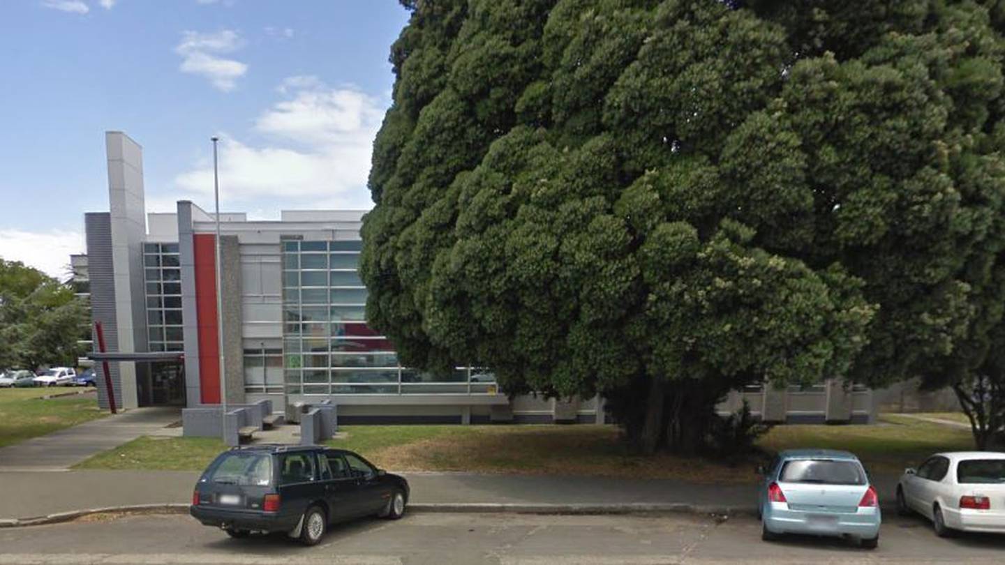 Matters at the Gisborne District Court were heard outside on Monday. Photo / Google Street View