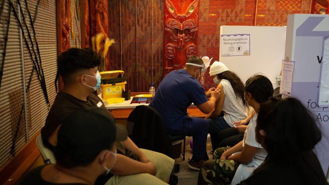 Vaccinations at Manurewa Marae. Photo / NZME