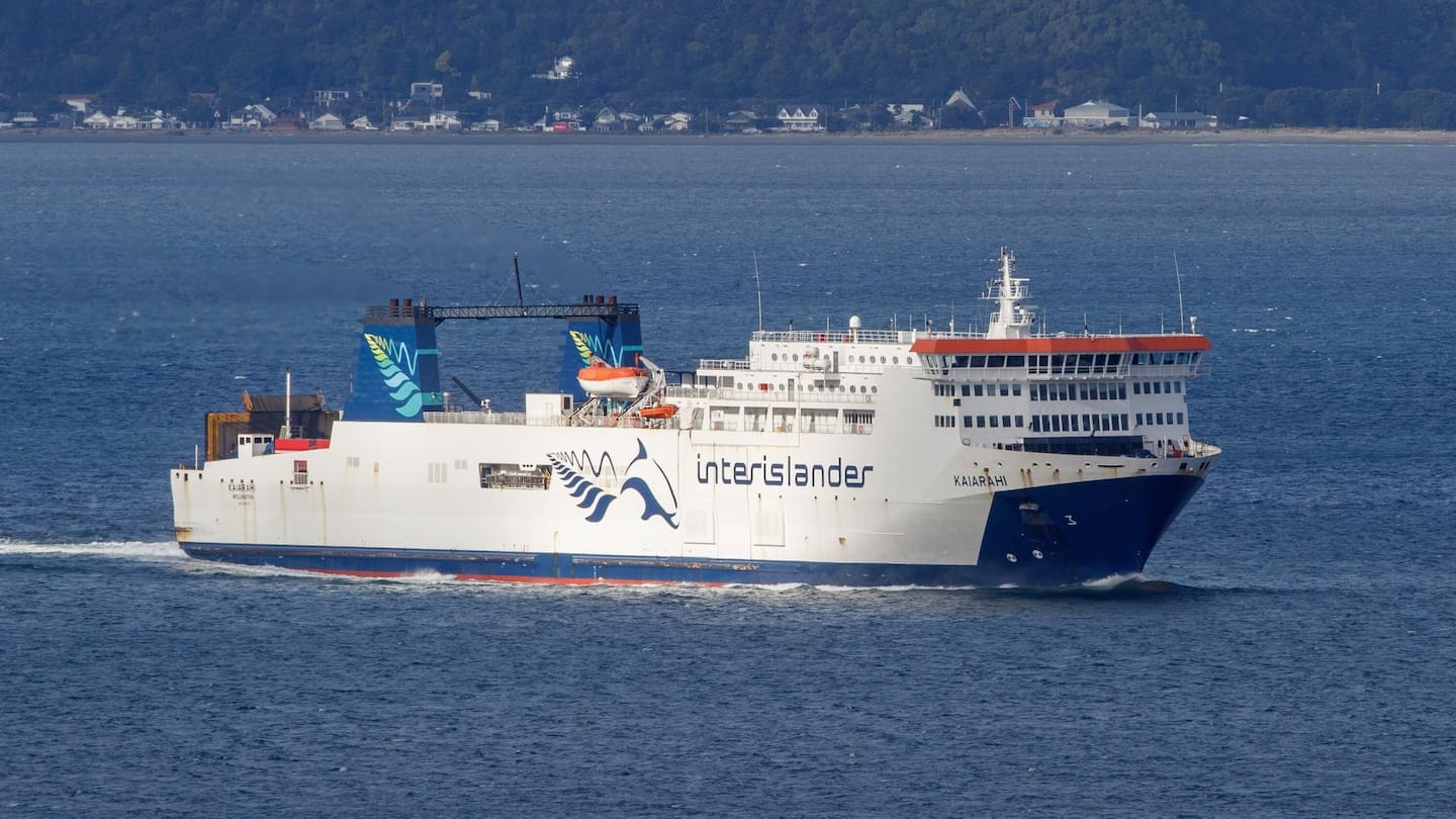 Search for person who fell overboard from ferry in Cook Strait during the night