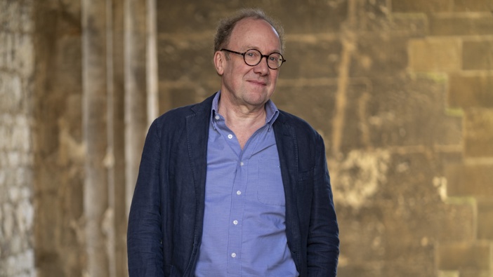 Ben Macintyre, journalist and author of The Siege, attends the Oxford Literary Festival 2025 on April 3, 2025 in Oxford, England. (Photo by David Levenson/Getty Images)