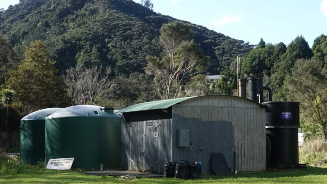 Kāeo's water treatment plant draws from the Waikara Stream. Photo / RNZ