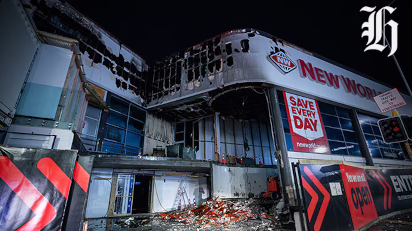 The fire-damaged store has been shut since the fire on June 17. Photo / NZME