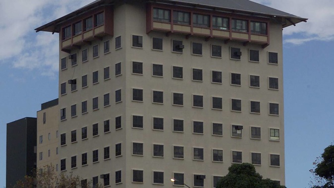 The burglary happened at the old Auckland police station in Vincent St, now disused.