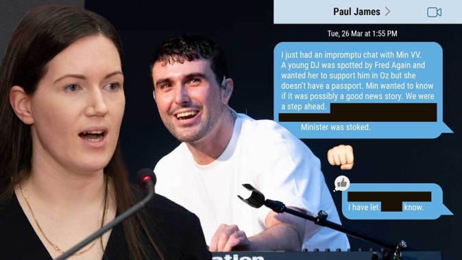 Internal Affairs Minister Brooke Van Velden previously said officials dealing with passports should not have their personal relationships affect their work.