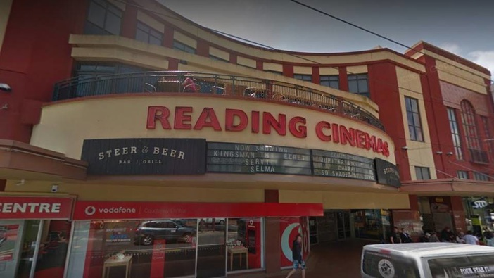 The Reading Cinemas complex on Courtenay Place was closed in early 2019 after an earthquake risk was discovered. Image / NZ Herald 