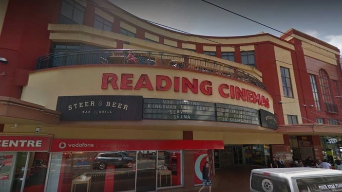 The Reading Cinemas complex on Courtenay Place was closed in early 2019 after an earthquake risk was discovered. Image / NZ Herald