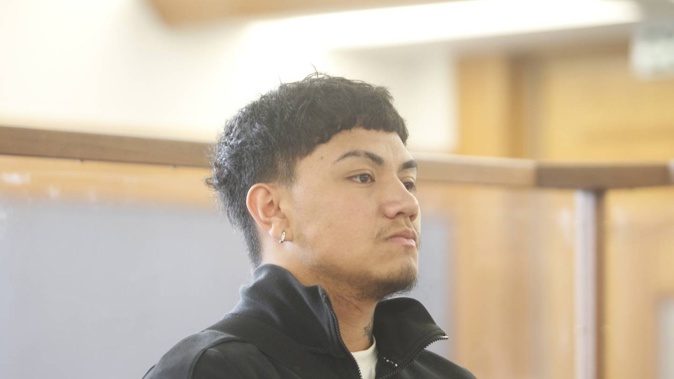 Matua Ratana, 19, was sentenced today for a coward punch on a police officer. Photo / Melissa Nightingale