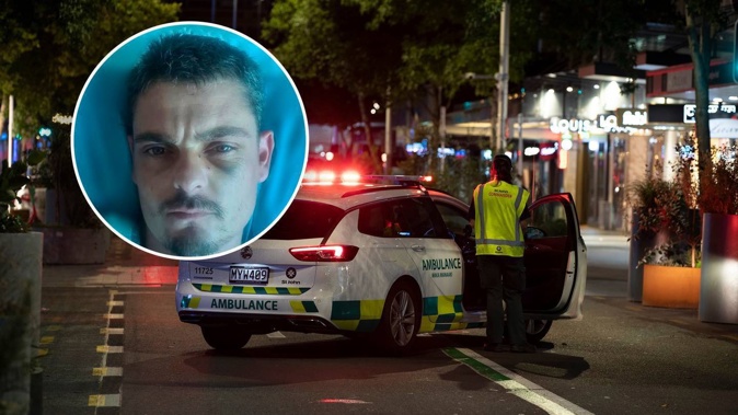 Poull Andersen and two others were injured in the shooting on Fort St, Auckland, in March 2022. Photo / Supplied