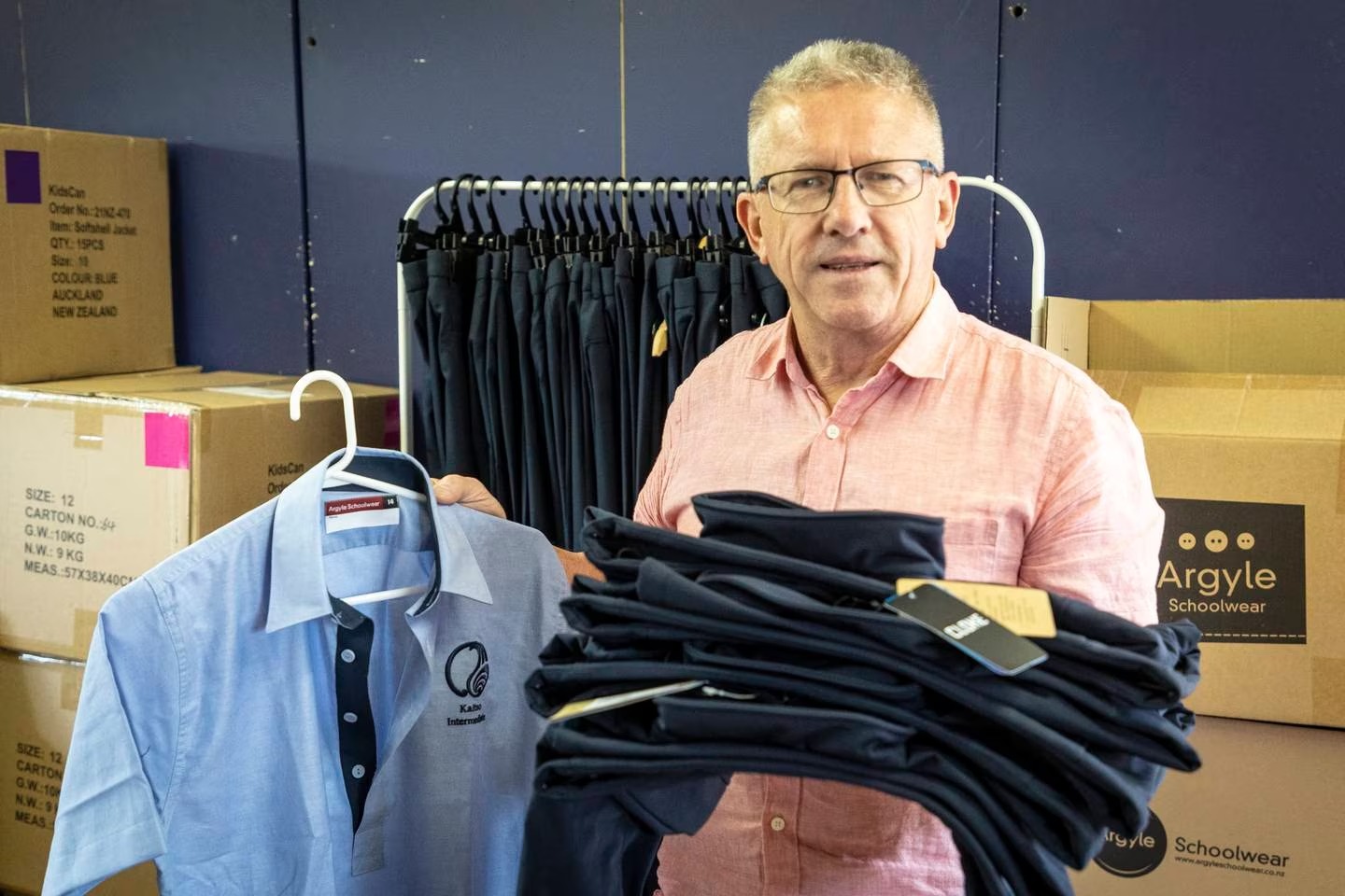 Kaitao Intermediate School principal Phil Palfrey. Photo / Andrew Warner