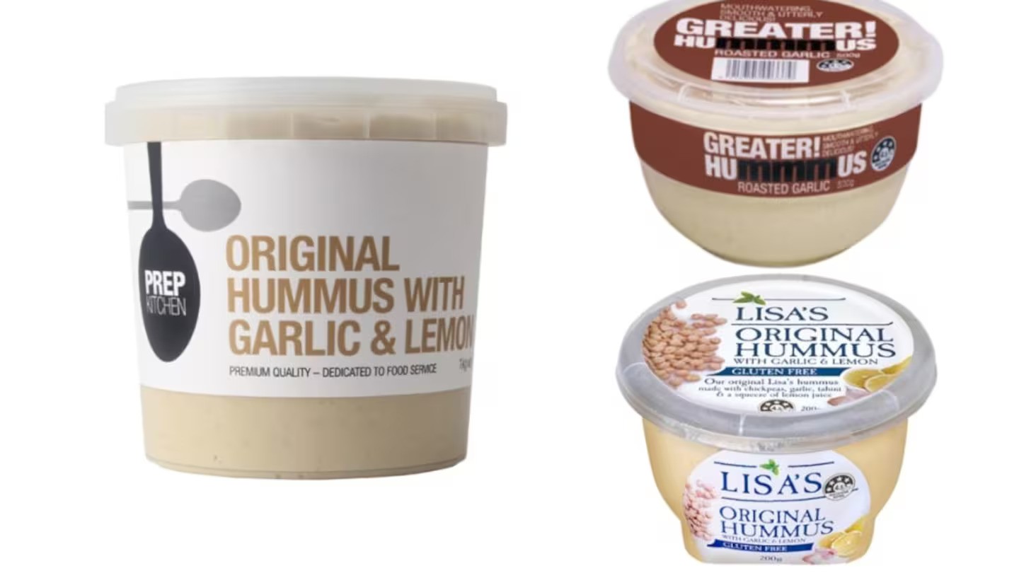 Several brands of hummus and tahini were recalled in 2023 because of possible salmonella contamination. Photo / Supplied