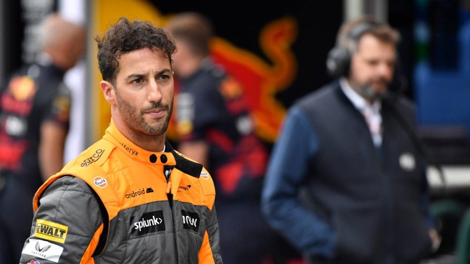 Australian F1 driver Daniel Ricciardo. Photo / AP