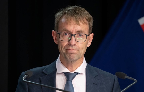 Director-general of health Dr Ashley Bloomfield. Photo / Mark Mitchell