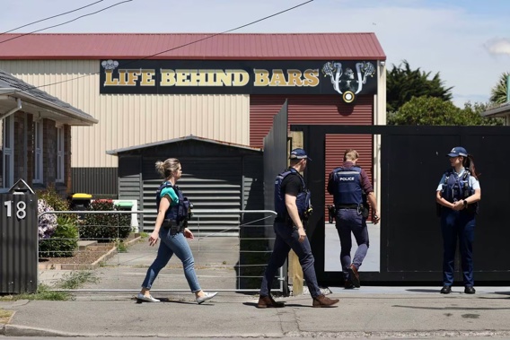 The Tribesmen MC headquarters in Christchurch.