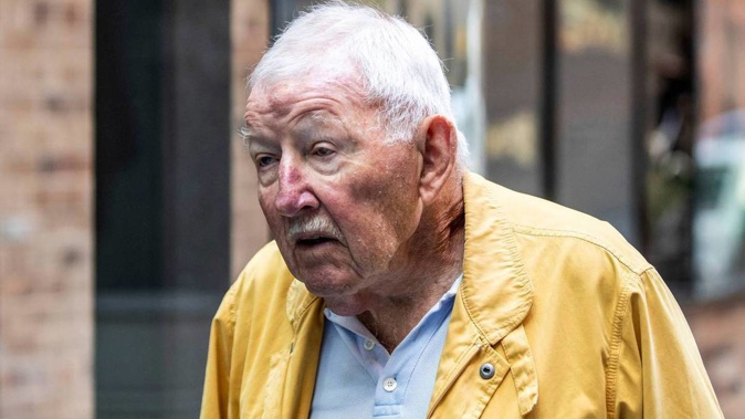 Ron Brierley pleaded guilty to possession of child sexual abuse material in April. (Photo / NZME)