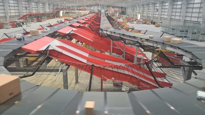 NZ Post has today opened a new "Super Depot" in Wellington as part of its 10-year "Te Iho" investment plan to meet ongoing parcel growth. Photo / Supplied